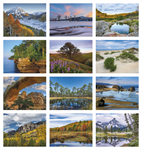 2025 Landscapes of America Wall Calendar